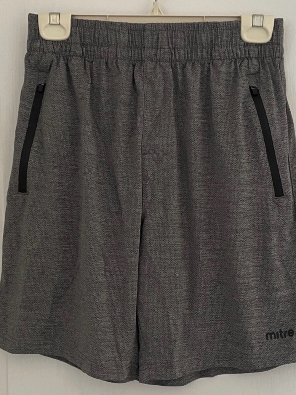 Mitre Men's Grey Athletic Shorts Medium EUC